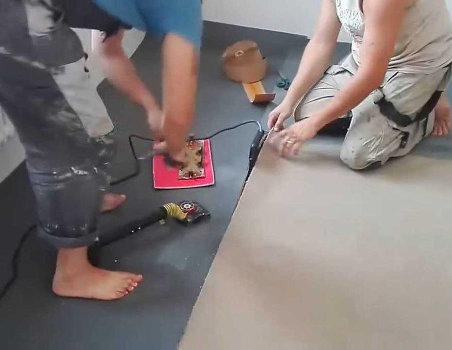 Gilam kesish va tikish va gilam ulash