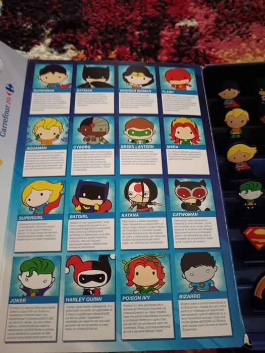 Album colector DC carrefour