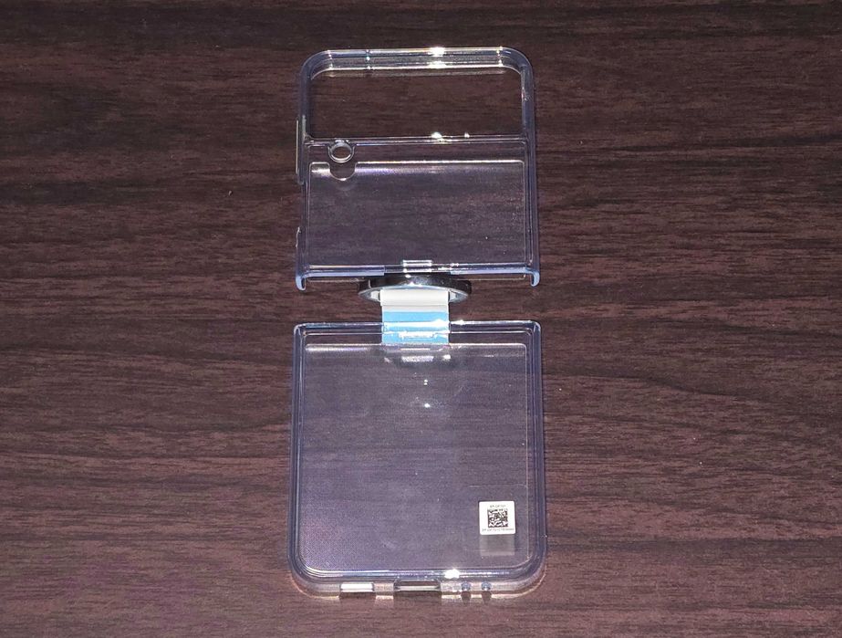 Husa originala Samsung Clear Cover with Ring Galaxy Z Flip 4 F721