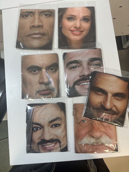 Маски знаменитостей