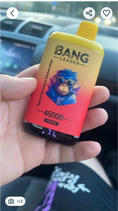 2 Bang Leader 45k Puffs Reîncărcabil