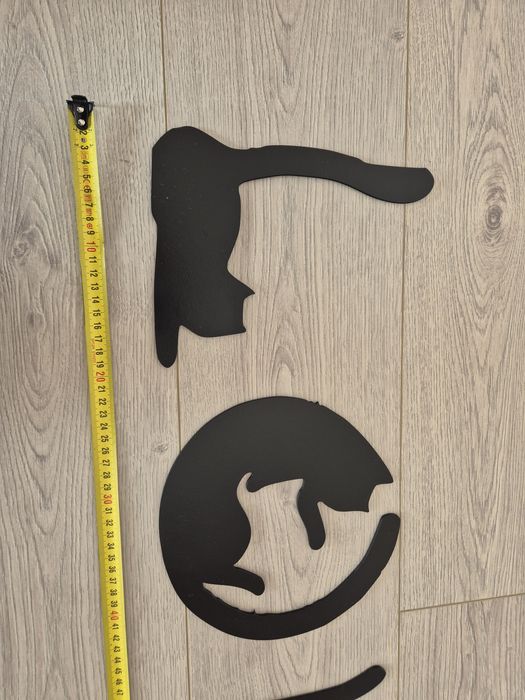 Decoratiune de perete love - pisici