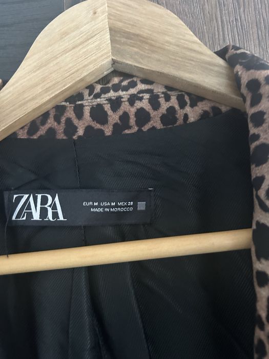 Sacou Zara nou animal print