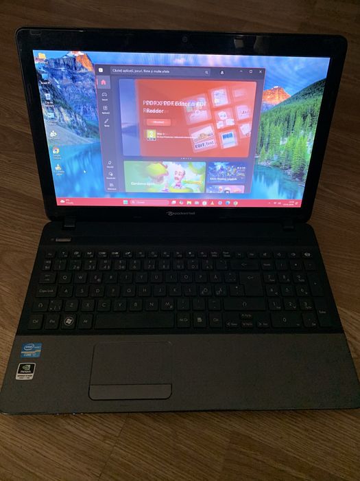 Laptop Packard-bell intel core i7,500gb m,Windows 11,4gb ram,cu incarc