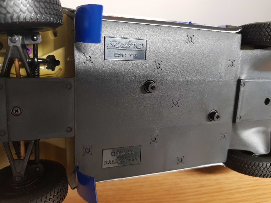 Macheta BMW X5 rally x-raid, scara 1/18, Solido