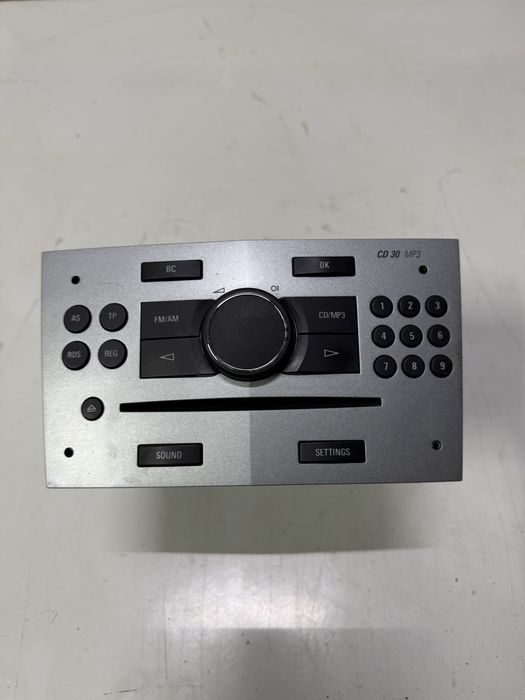 Radio Cd player CD30 MP3 Opel Astra H GM 497 316 088 Delphi Grunding