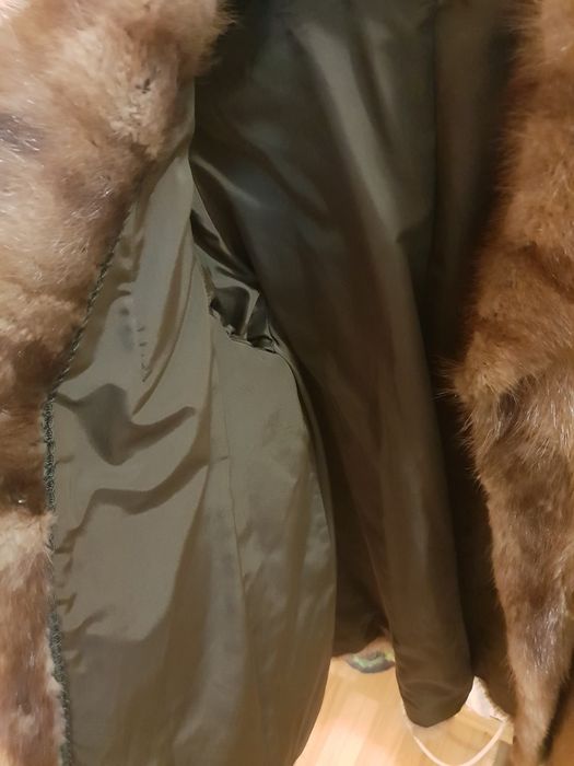 Haina de blana naturala maro