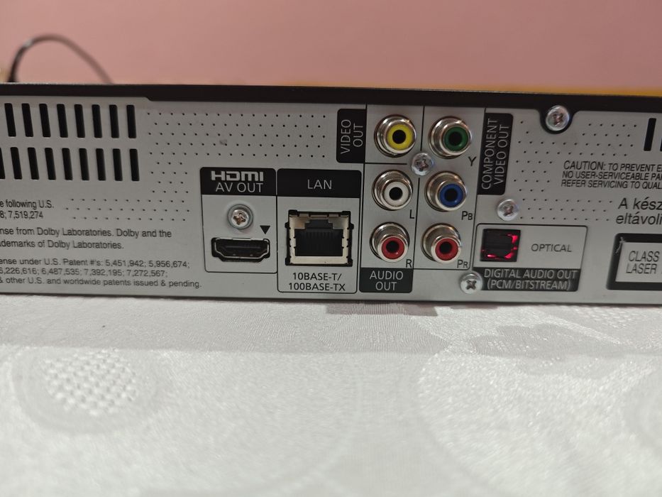 BluRay Panasonic DMP-BDT100