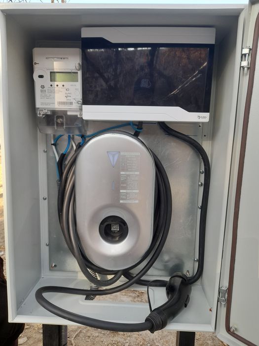 Установка 7 кВт зарядка на электромобили