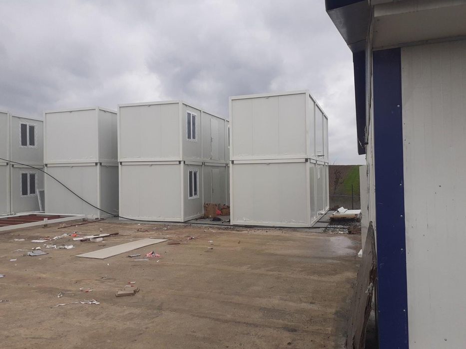 Офис контейнер Сглобяема къща павилион бутка градинска къща На изплаща