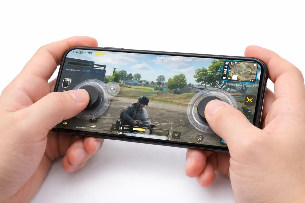 Джойстик за телефон – по-добър контрол в PUBG, COD Mobile