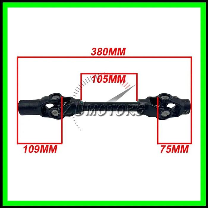 Cardan Fata Atv LINHAI 300 310 320 400 410 420 (38cm) - Cod Original 24437