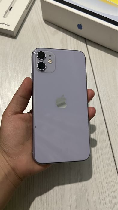 Айфон 11, 64 гб с коробкой
