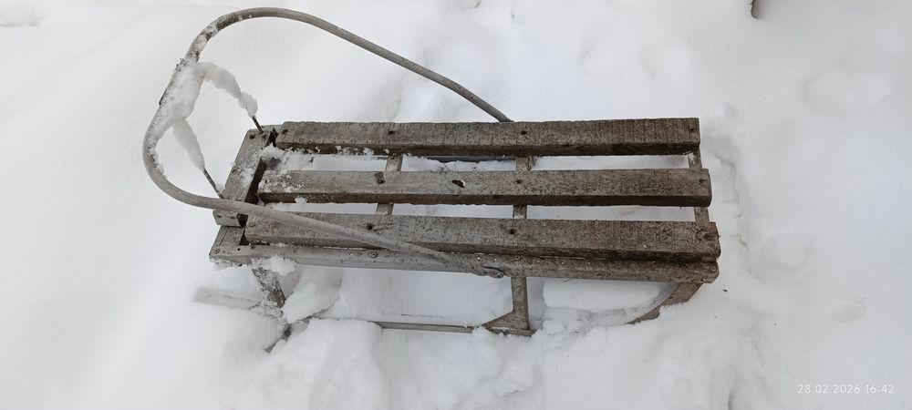 Сани.  Шангы СССР алюмин