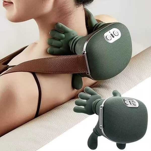 Aparat masaj cervical multifunctional 5 degete 3 intensitati