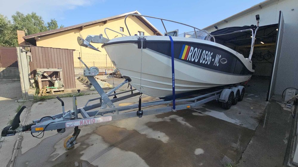 Ansamblu Quicksilver 755 Sundeck Peridoc KNOTT Motor Mercury 250 Cp Inmatriculate