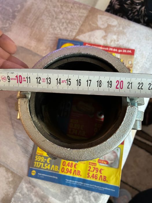 Нова ремонтна скоба за метални тръби