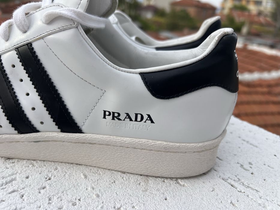 Adidas Prada 44 2/3 SuperStar Made in Italy