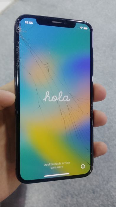 Iphone X icloudga tushkan oldi oynasi singan