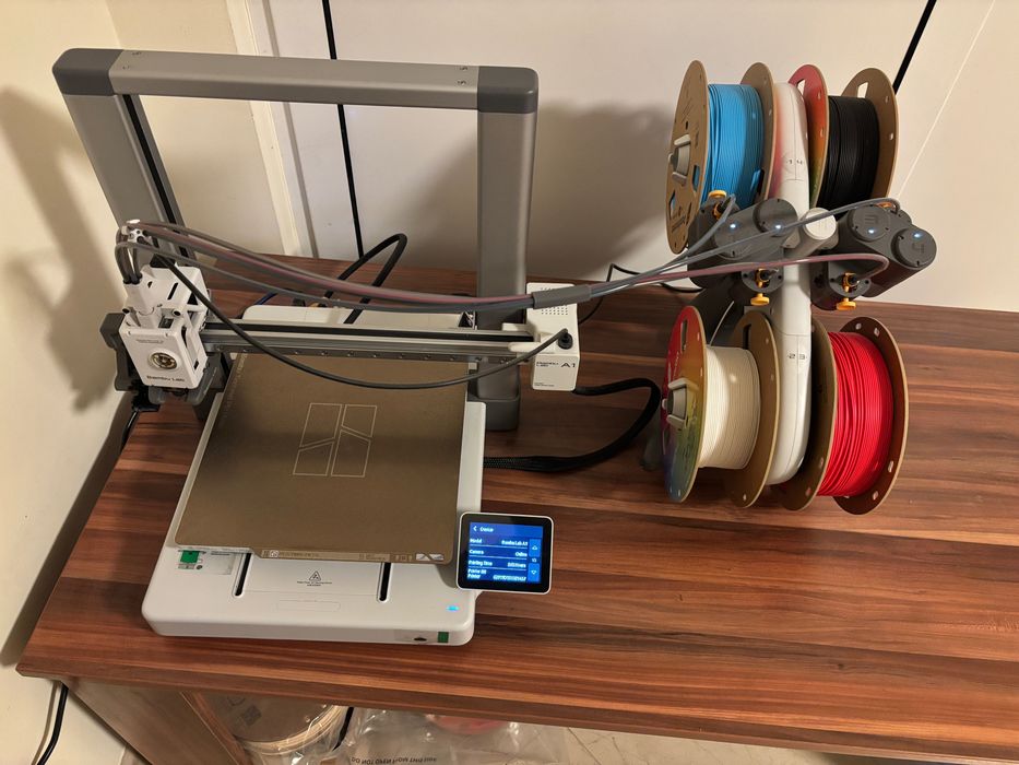 3D Принтер Bambu Lab A1 COMBO + 13 Ролки филамент.