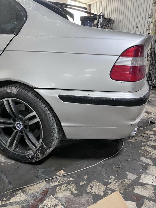 Задний бампее М тех 1 бмв е46