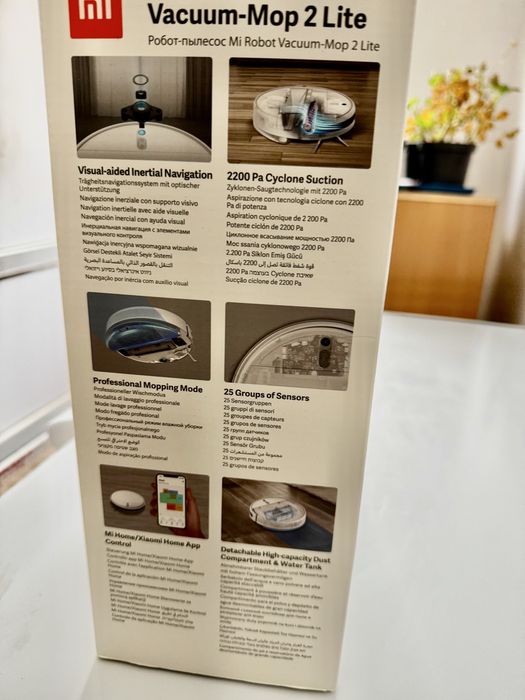 Робот пылесос Mi Robot Vacuum-Mop 2 Lite