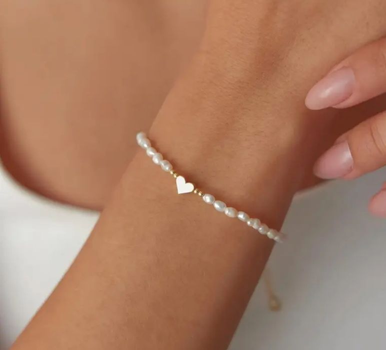 Браслет жемчуг красивый