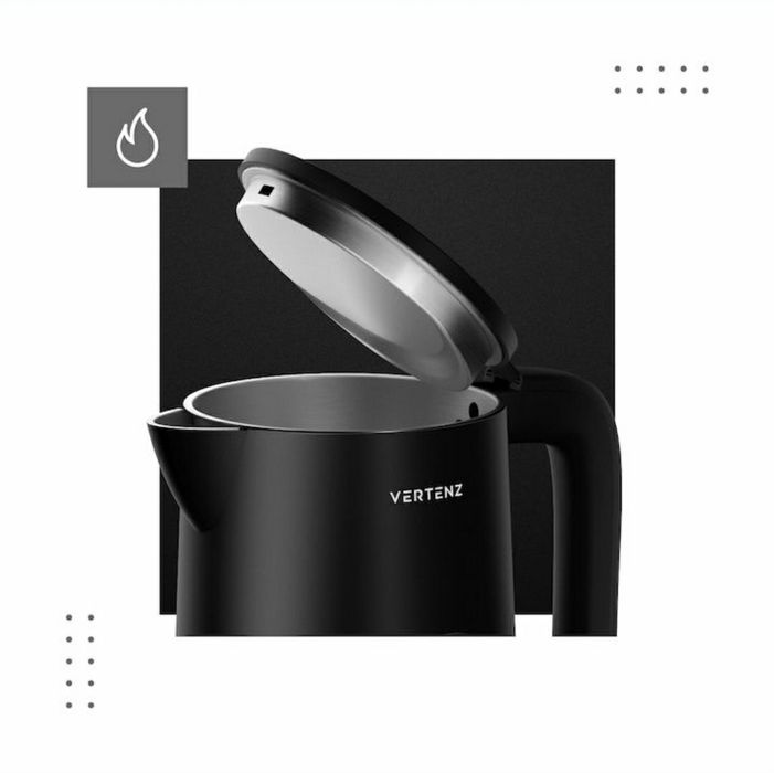 Fierbator electric cu ecran digital, conexiune wifi 1,7 litri