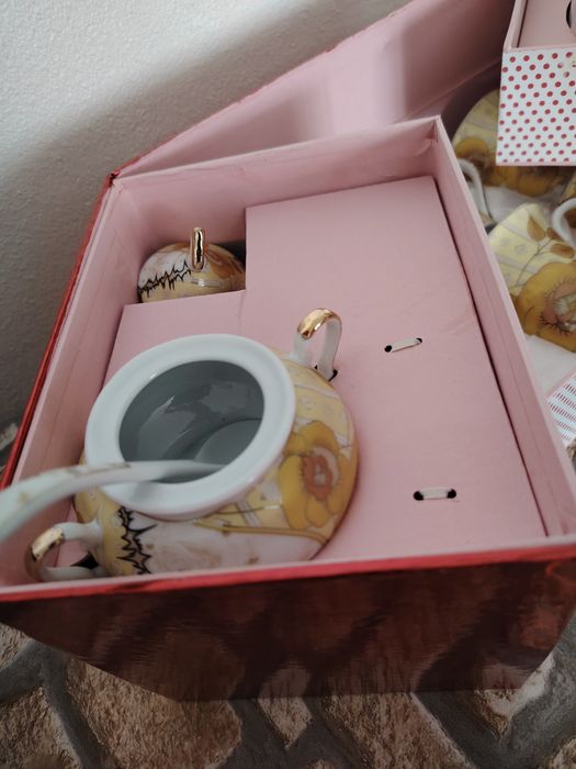 Set căni cafea portelan