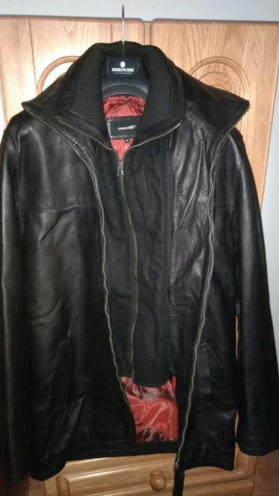 Geaca de piele eleganta