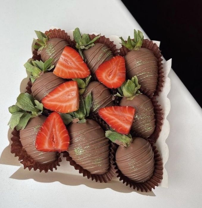 Клубника шоколад