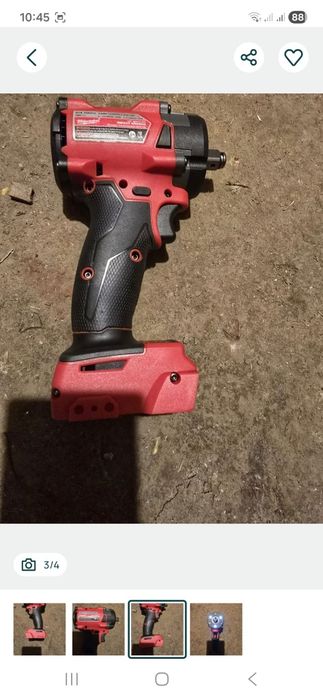 Vând bormasina cu impact 18v milwaukee