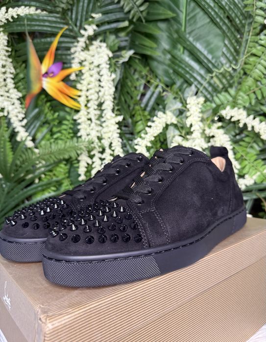 Christian Louboutin Low Black Spikes