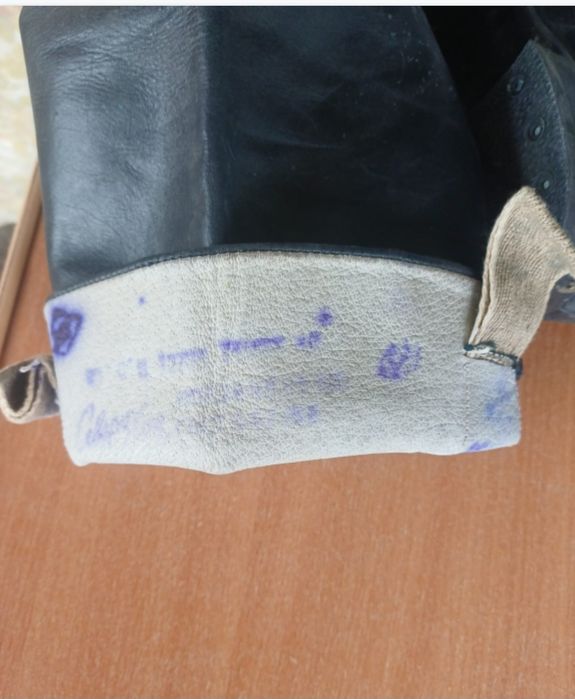 Обувь мужская сапоги хромовые