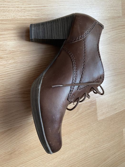 Botine dama din piele