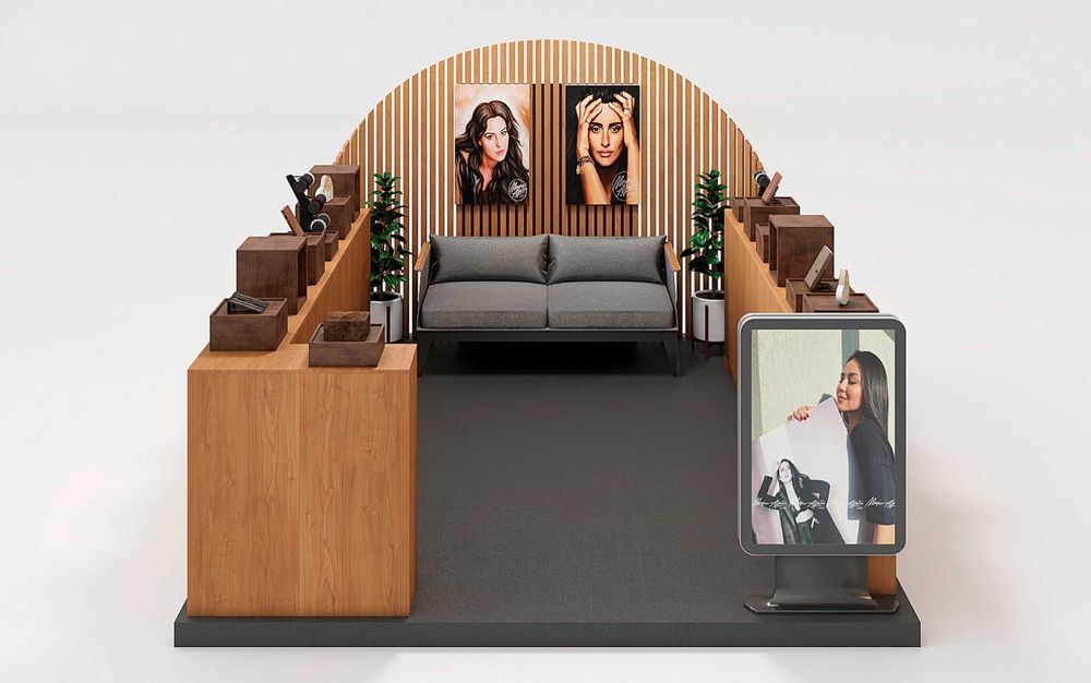 Стеллажи, витрины, промо-стойки, Островок торговый