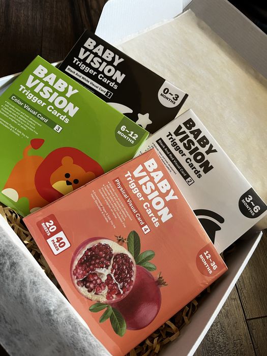 Монтесори карти за визуална стимулация
