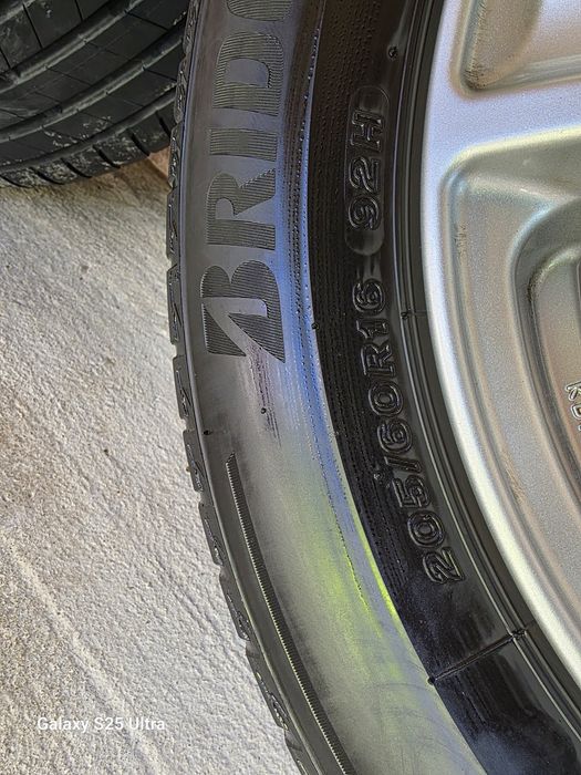 Джанти с гуми 5×112/16 цола vw golf pasat sharan touran kadi