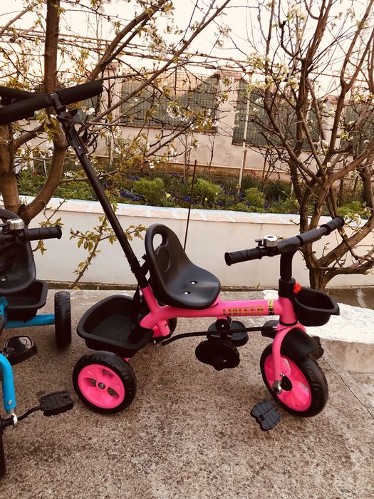 Mini Triciclete pentru copii cu maner parental
