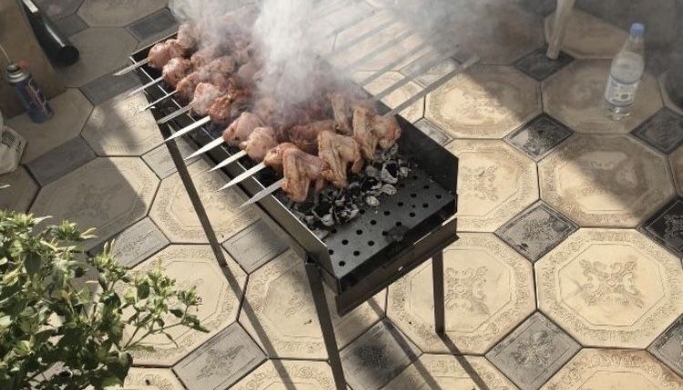 Мангал-чемодан (разборный)