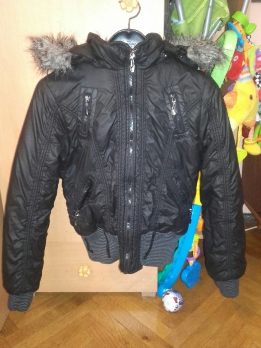 Дамско зимно яке Diamond