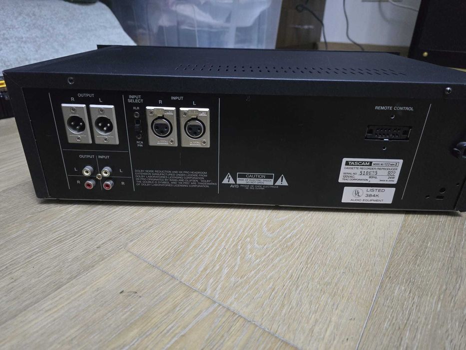 Tascam 122 MKII – Defect, pentru piese / mentenanta, 120V
