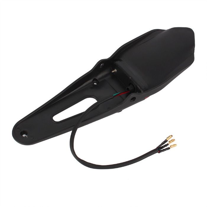 Codita Suport Numar Enduro Cross Atv Cu Stop Led Supermoto Aripa A168