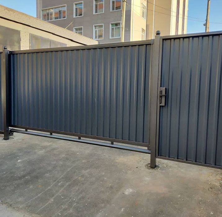 Откатные ворота новые