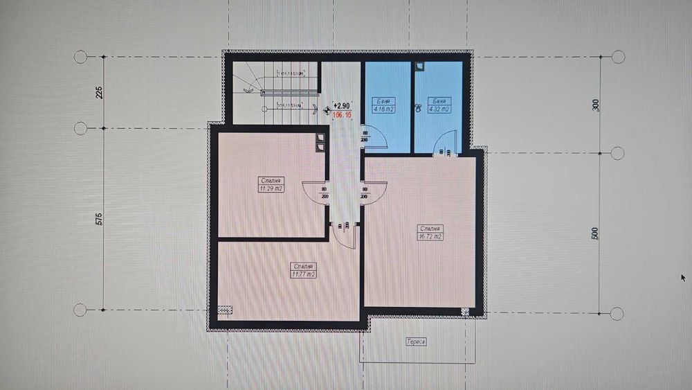 Къща 143 м² с три спални в Сълзица