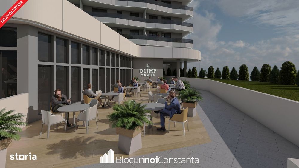#TVA inclus: Apartament 2 camere la mare | Olimp Tower- Alpha Builders