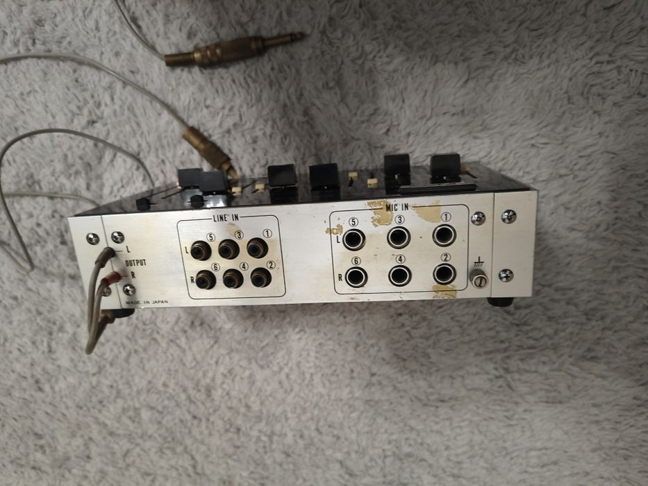 Sony mixer 6 chanel mx-8 mixer de microfon
