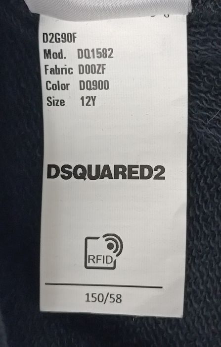 Dsquared2 Skirt оригинална пола ръст 146-156см памучна черна пола