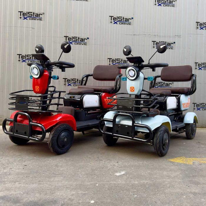 Електрическа четириколка TELSTAR Престиж 1500W 48V 23Ah триместна