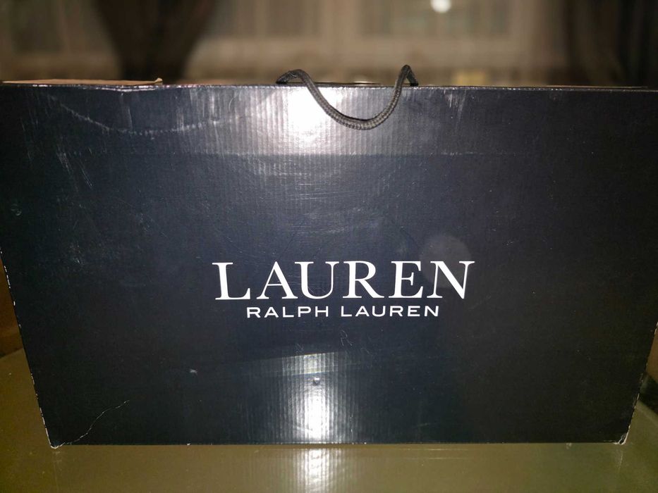 Ботуши от естествена кожа  Ralph Lauren